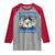 Funny Inhale Freedom Exhale Patriotism Raglan Shirt American Pride Eagle 4th Of July - Wonder Print Shop