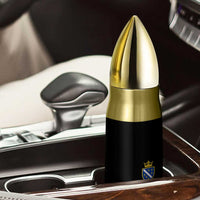 Bosnia and Herzegovina Flag Emblem with Crown Bullet Tumbler
