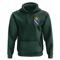 Bosnia and Herzegovina Flag Emblem with Crown Hoodie