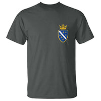 Bosnia and Herzegovina Flag Emblem with Crown T Shirt