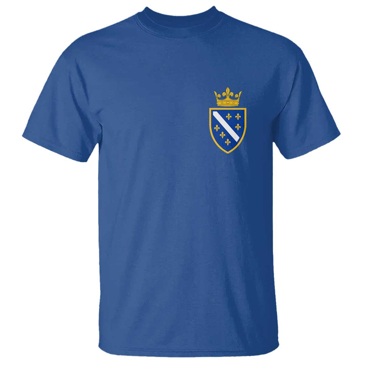 Bosnia and Herzegovina Flag Emblem with Crown T Shirt