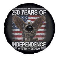 250 Years Of Independence Military Army Spare Tire Cover 250th Anniversary USA Bald Eagle