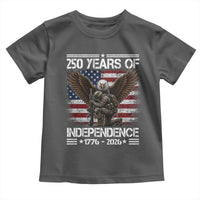 250 Years Of Independence Military Army Toddler T Shirt 250th Anniversary USA Bald Eagle