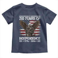 250 Years Of Independence Military Army Toddler T Shirt 250th Anniversary USA Bald Eagle