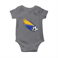 Bosnia and Herzegovina Soccer Lover Bosnian Flag Baby Onesie
