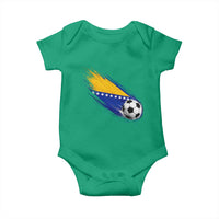 Bosnia and Herzegovina Soccer Lover Bosnian Flag Baby Onesie