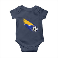 Bosnia and Herzegovina Soccer Lover Bosnian Flag Baby Onesie