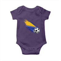 Bosnia and Herzegovina Soccer Lover Bosnian Flag Baby Onesie