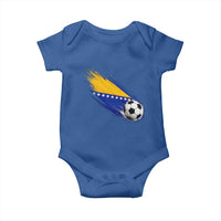 Bosnia and Herzegovina Soccer Lover Bosnian Flag Baby Onesie