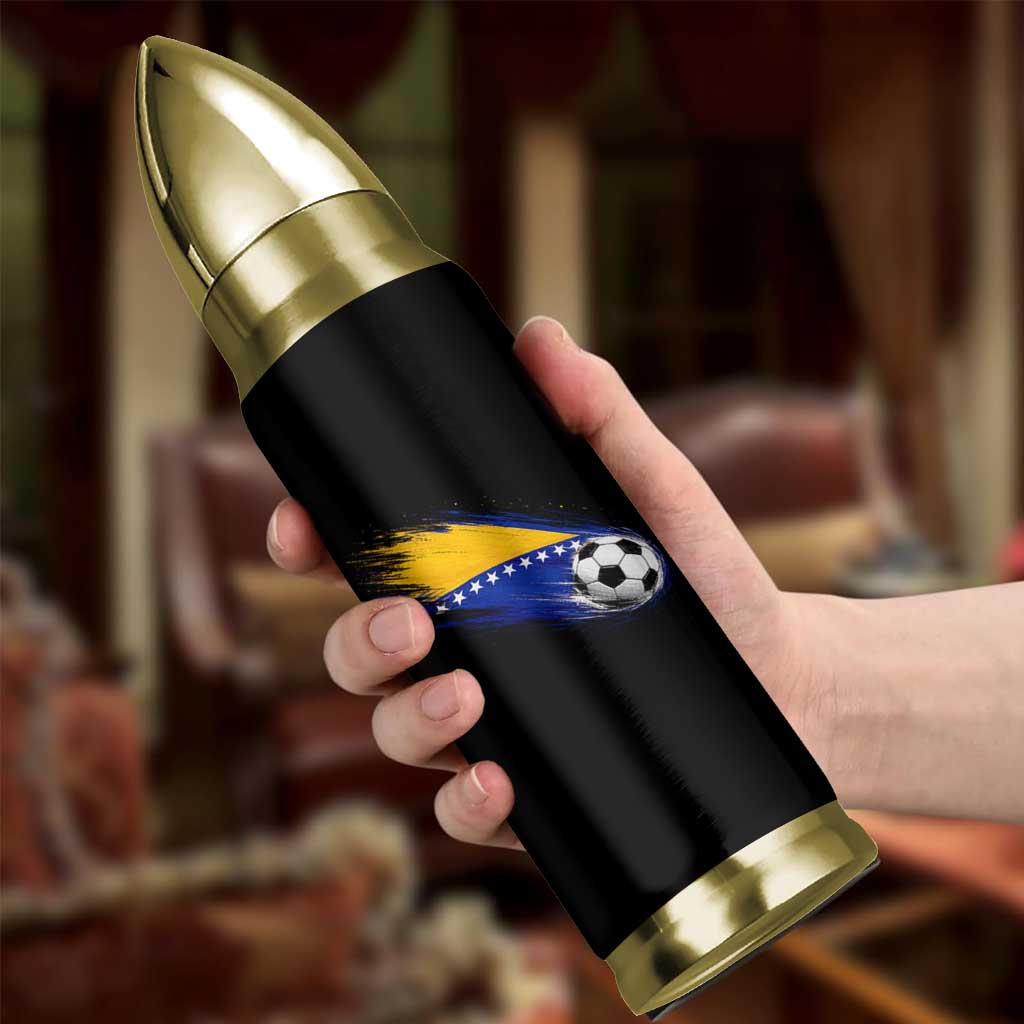 Bosnia and Herzegovina Soccer Lover Bosnian Flag Bullet Tumbler