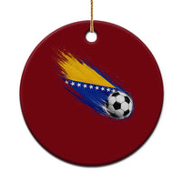 Bosnia and Herzegovina Soccer Lover Bosnian Flag Ceramic Ornament