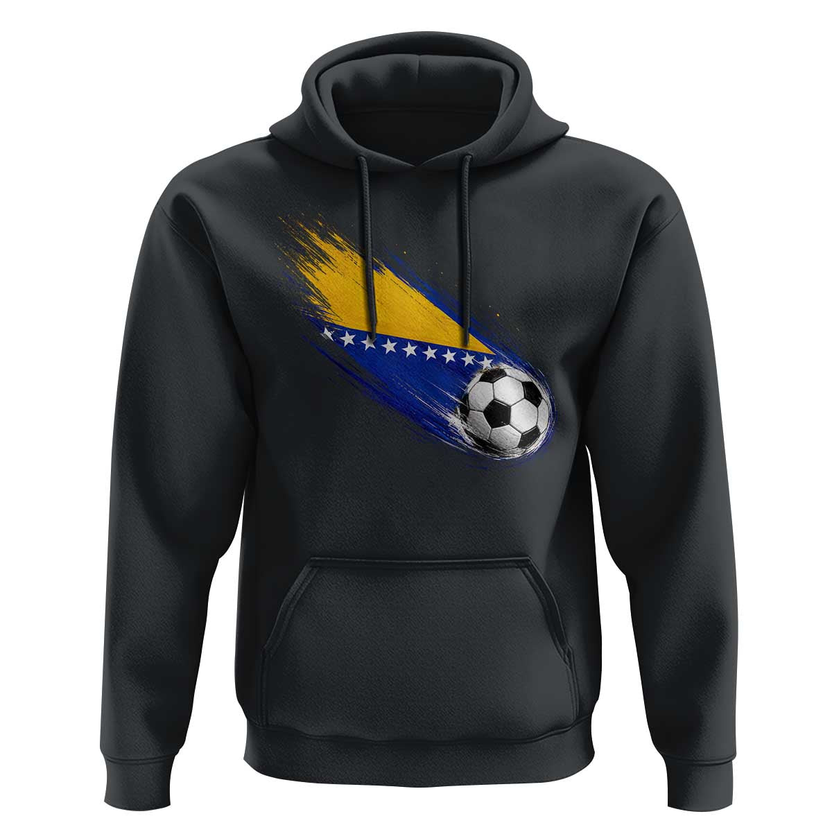 Bosnia and Herzegovina Soccer Lover Bosnian Flag Hoodie