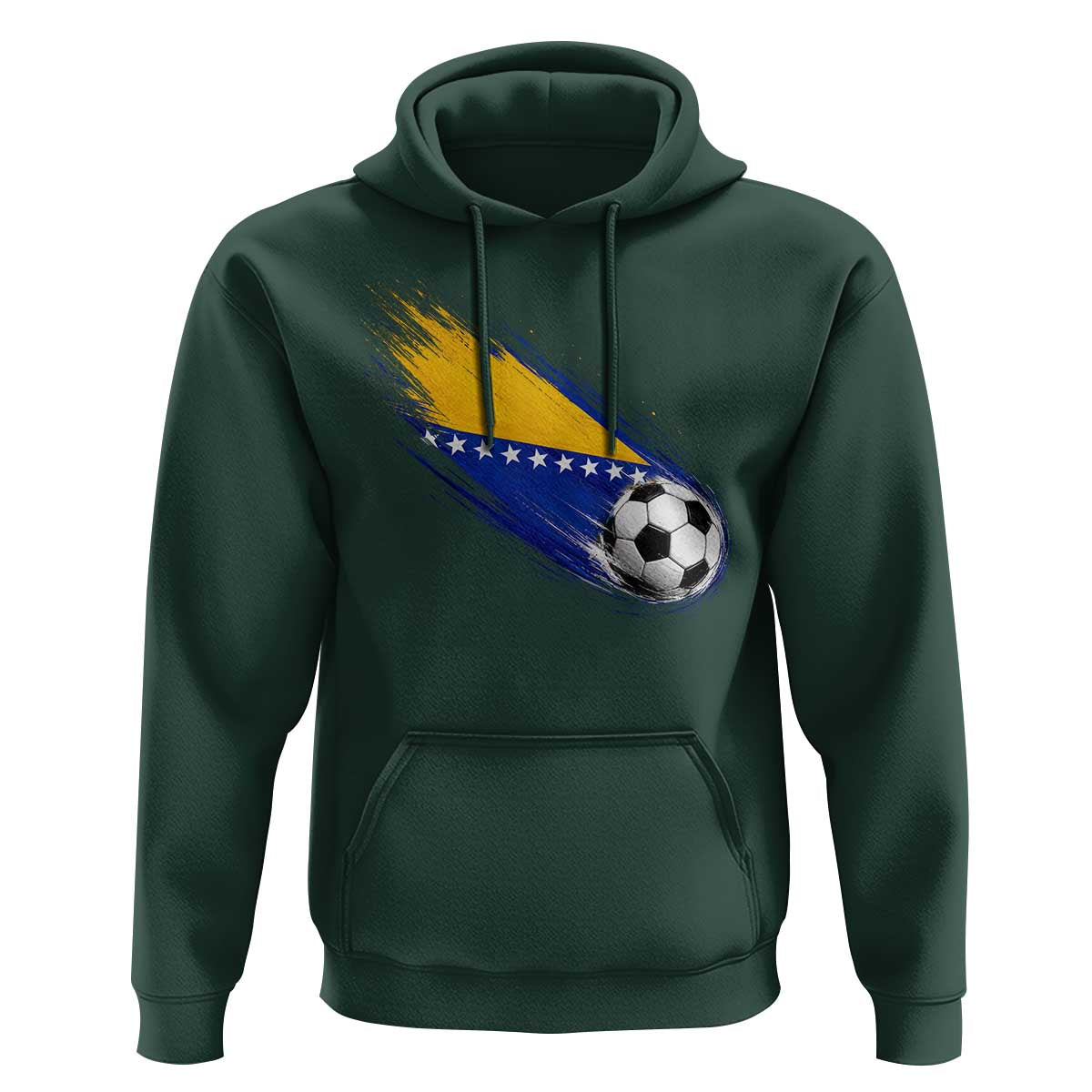 Bosnia and Herzegovina Soccer Lover Bosnian Flag Hoodie