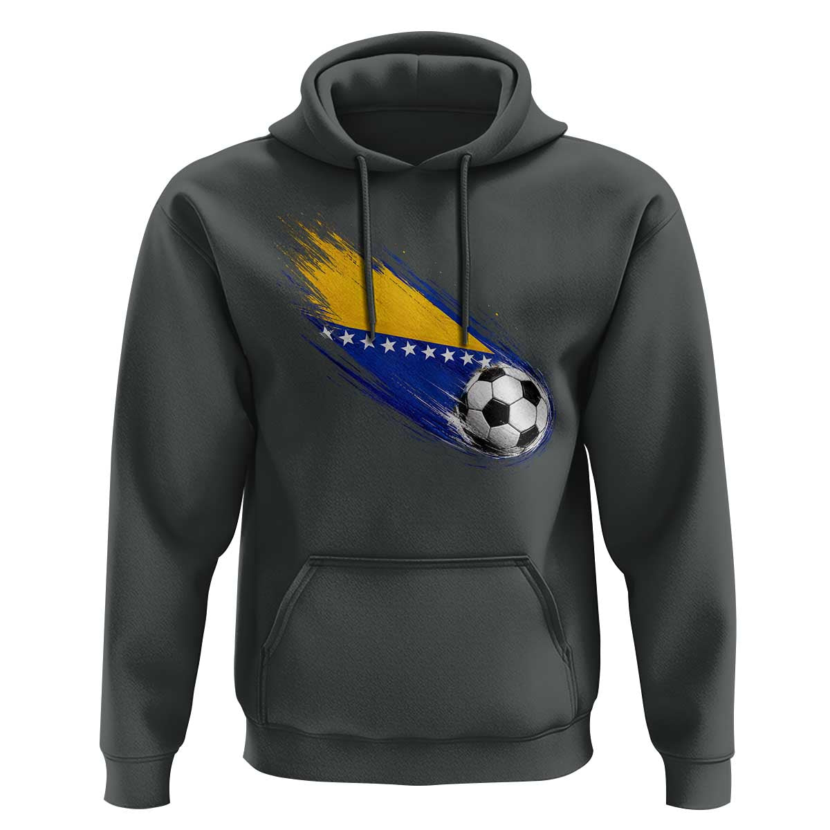 Bosnia and Herzegovina Soccer Lover Bosnian Flag Hoodie