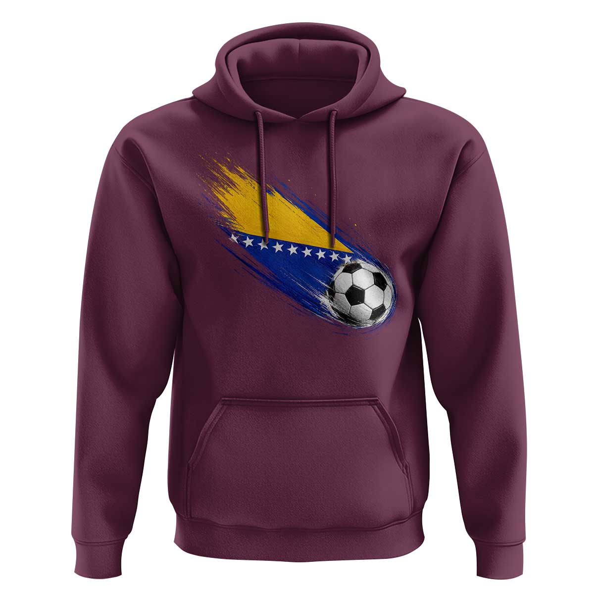 Bosnia and Herzegovina Soccer Lover Bosnian Flag Hoodie