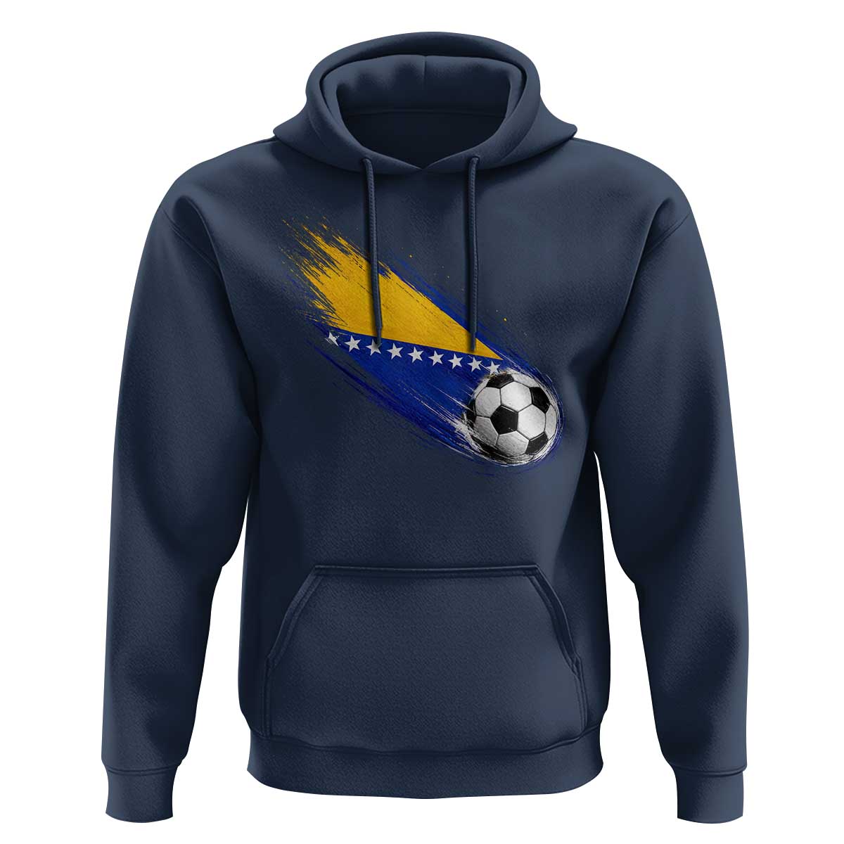 Bosnia and Herzegovina Soccer Lover Bosnian Flag Hoodie
