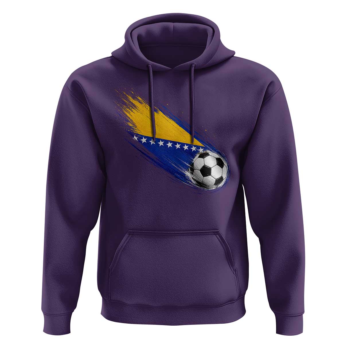 Bosnia and Herzegovina Soccer Lover Bosnian Flag Hoodie