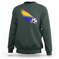 Bosnia and Herzegovina Soccer Lover Bosnian Flag Sweatshirt