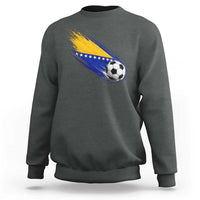 Bosnia and Herzegovina Soccer Lover Bosnian Flag Sweatshirt