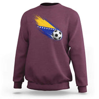 Bosnia and Herzegovina Soccer Lover Bosnian Flag Sweatshirt