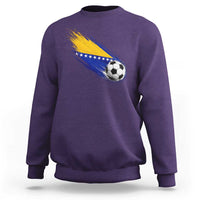 Bosnia and Herzegovina Soccer Lover Bosnian Flag Sweatshirt