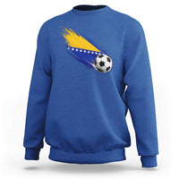 Bosnia and Herzegovina Soccer Lover Bosnian Flag Sweatshirt