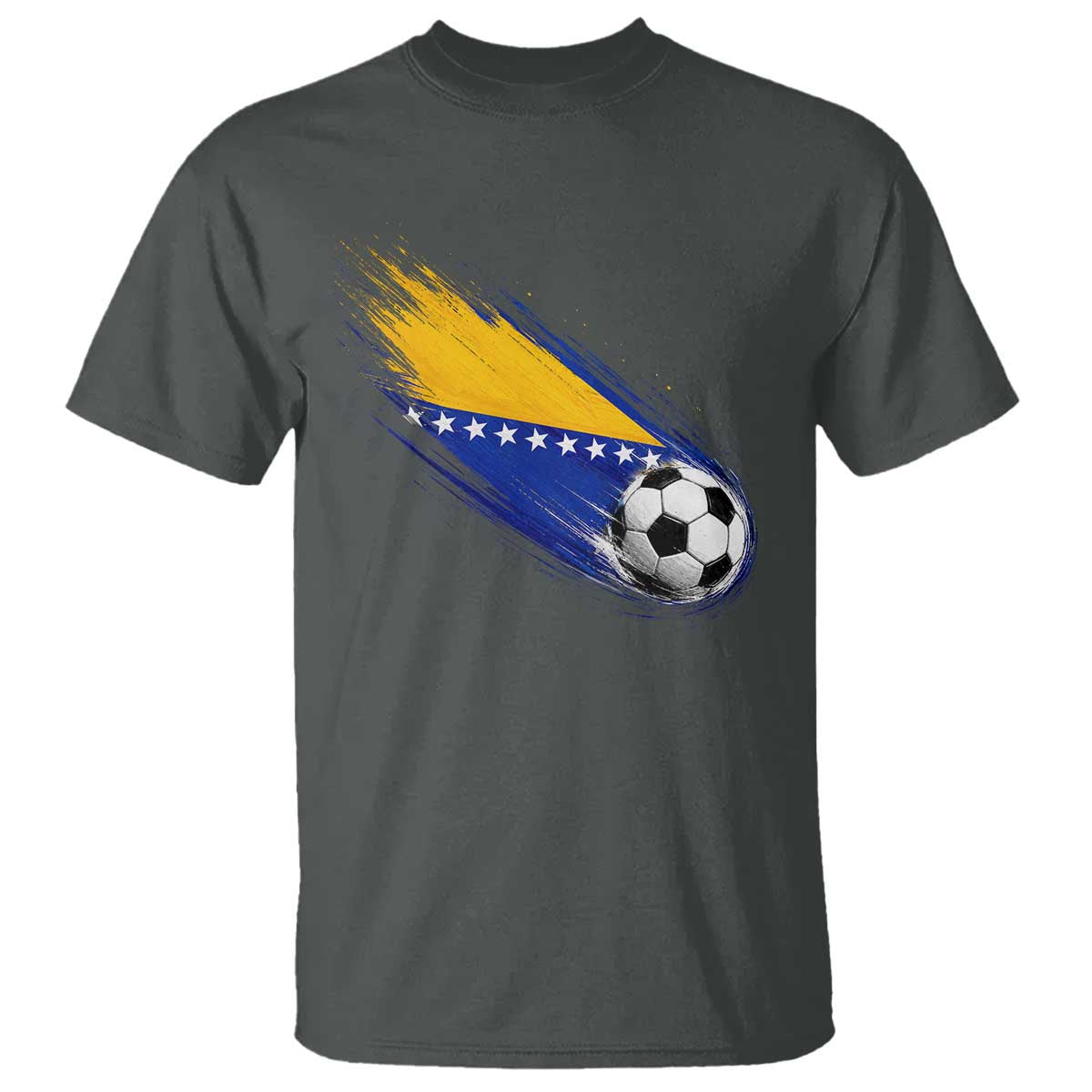 Bosnia and Herzegovina Soccer Lover Bosnian Flag T Shirt