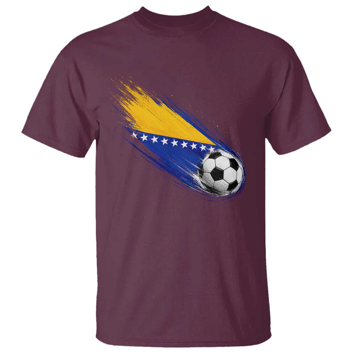 Bosnia and Herzegovina Soccer Lover Bosnian Flag T Shirt