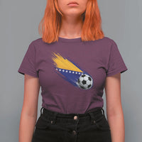 Bosnia and Herzegovina Soccer Lover Bosnian Flag T Shirt For Women