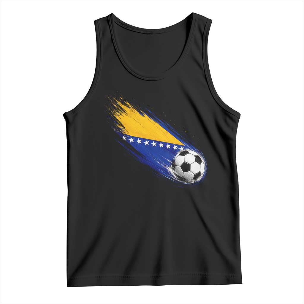 Bosnia and Herzegovina Soccer Lover Bosnian Flag Tank Top