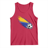 Bosnia and Herzegovina Soccer Lover Bosnian Flag Tank Top