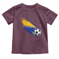Bosnia and Herzegovina Soccer Lover Bosnian Flag Toddler T Shirt
