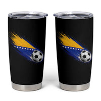 Bosnia and Herzegovina Soccer Lover Bosnian Flag Tumbler Cup