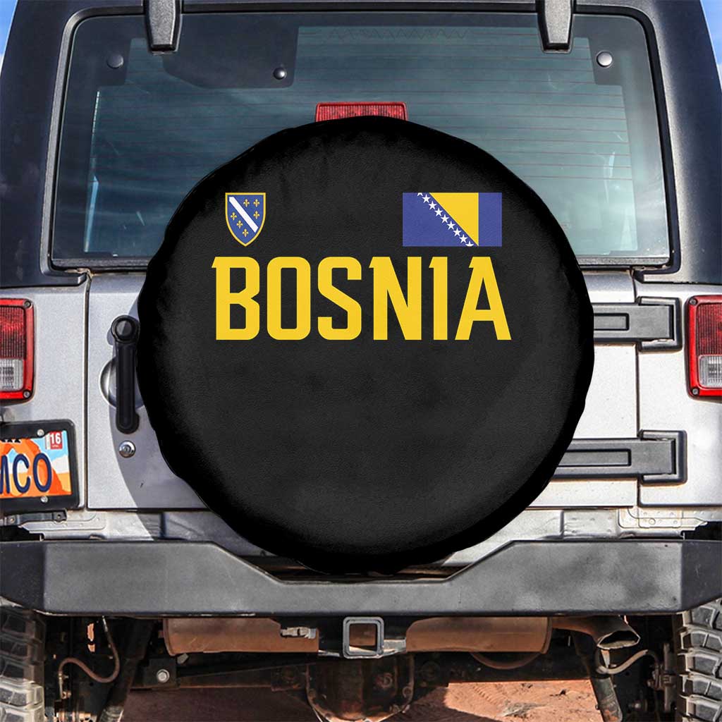 Bosnia and Herzegovina Pride Spare Tire Cover BiH Bosnian Flag Souvenirs