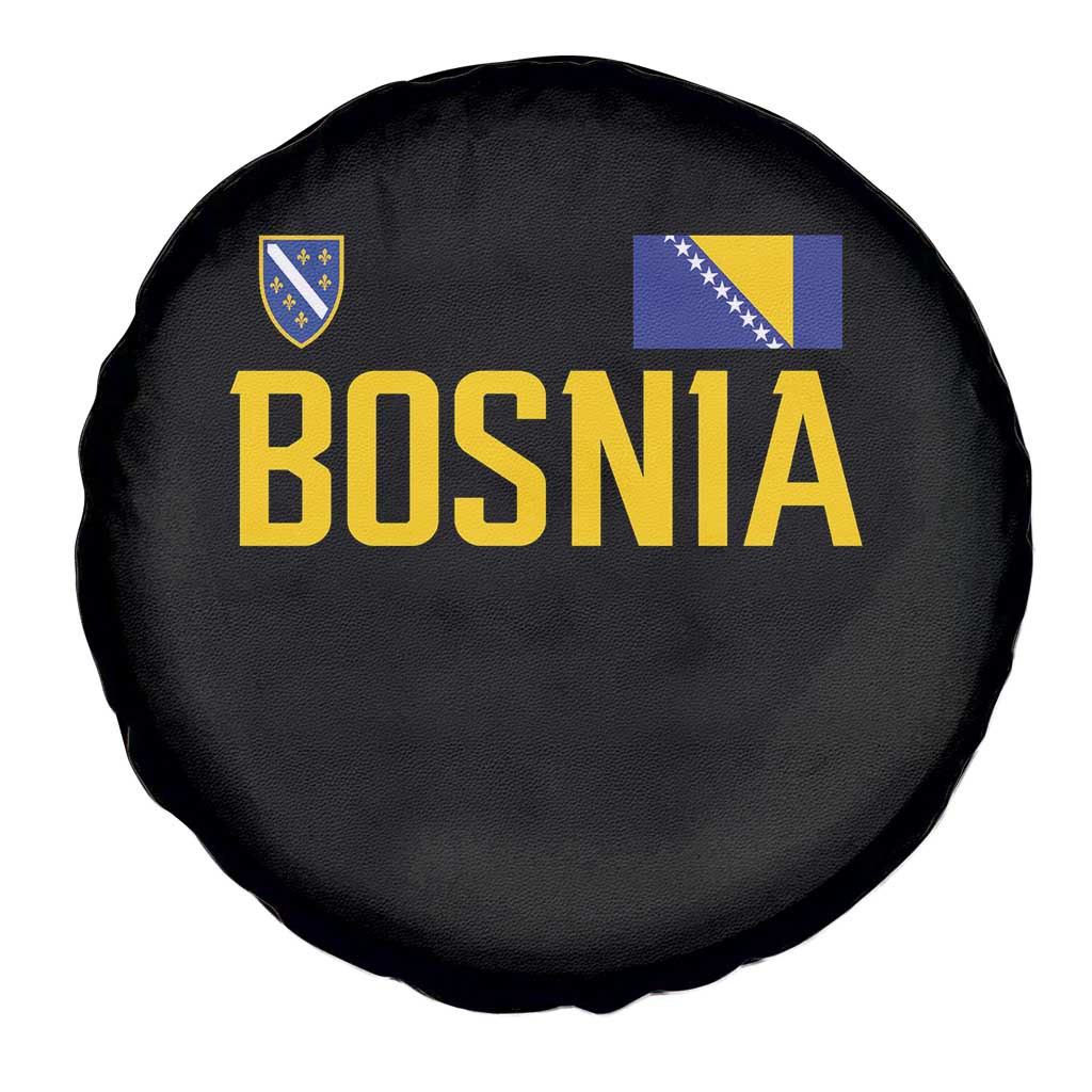 Bosnia and Herzegovina Pride Spare Tire Cover BiH Bosnian Flag Souvenirs