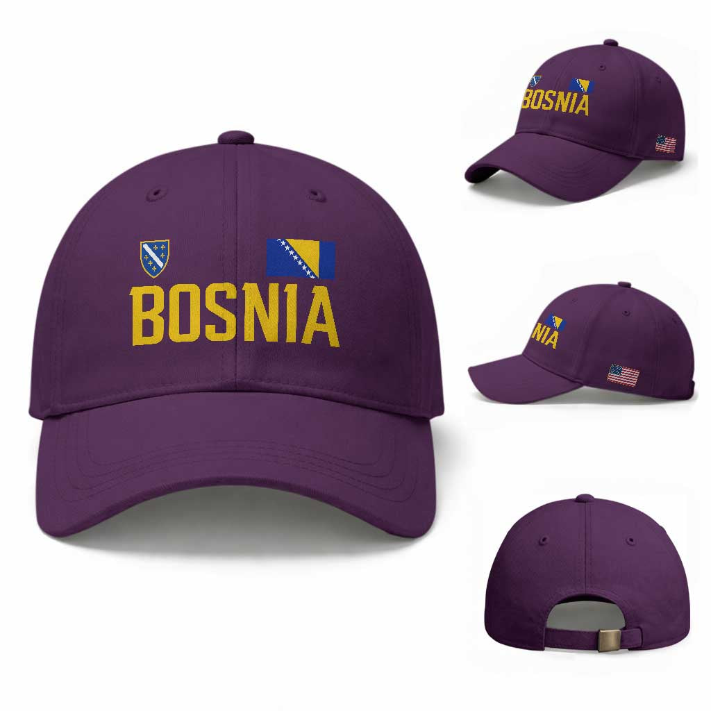 Bosnia and Herzegovina Pride Baseball Cap BiH Bosnian Flag Souvenirs