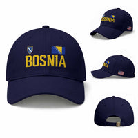 Bosnia and Herzegovina Pride Baseball Cap BiH Bosnian Flag Souvenirs