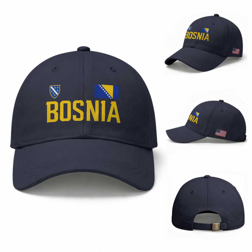 Bosnia and Herzegovina Pride Baseball Cap BiH Bosnian Flag Souvenirs