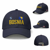 Bosnia and Herzegovina Pride Baseball Cap BiH Bosnian Flag Souvenirs