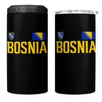 Bosnia and Herzegovina Pride 4 in 1 Can Cooler Tumbler BiH Bosnian Flag Souvenirs