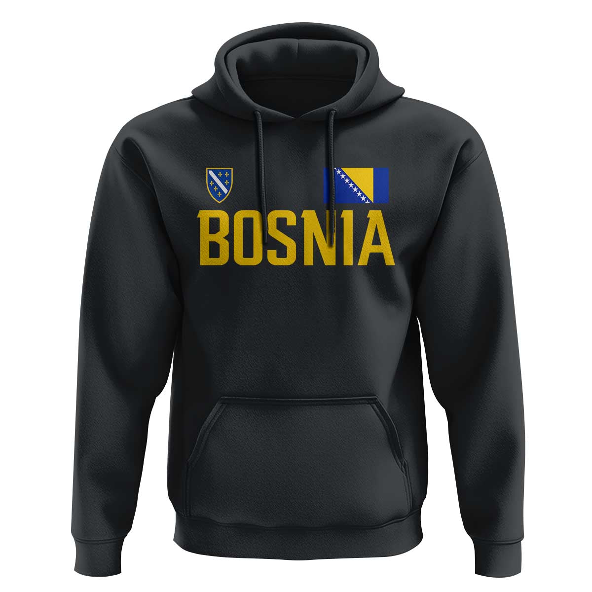 Bosnia and Herzegovina Pride Hoodie BiH Bosnian Flag Souvenirs