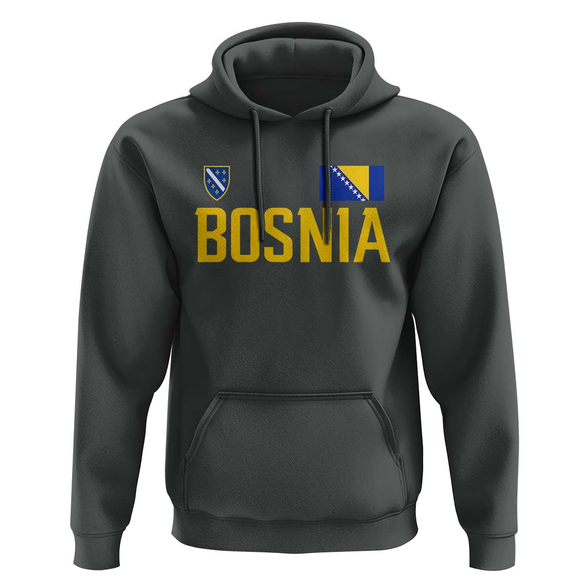Bosnia and Herzegovina Pride Hoodie BiH Bosnian Flag Souvenirs
