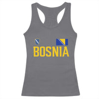 Bosnia and Herzegovina Pride Racerback Tank Top BiH Bosnian Flag Souvenirs