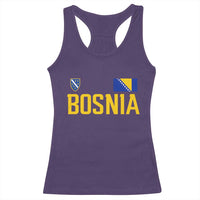 Bosnia and Herzegovina Pride Racerback Tank Top BiH Bosnian Flag Souvenirs
