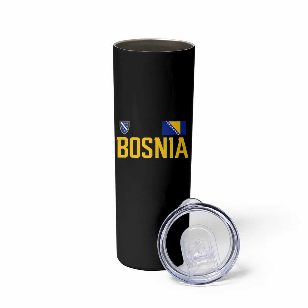 Bosnia and Herzegovina Pride Skinny Tumbler BiH Bosnian Flag Souvenirs