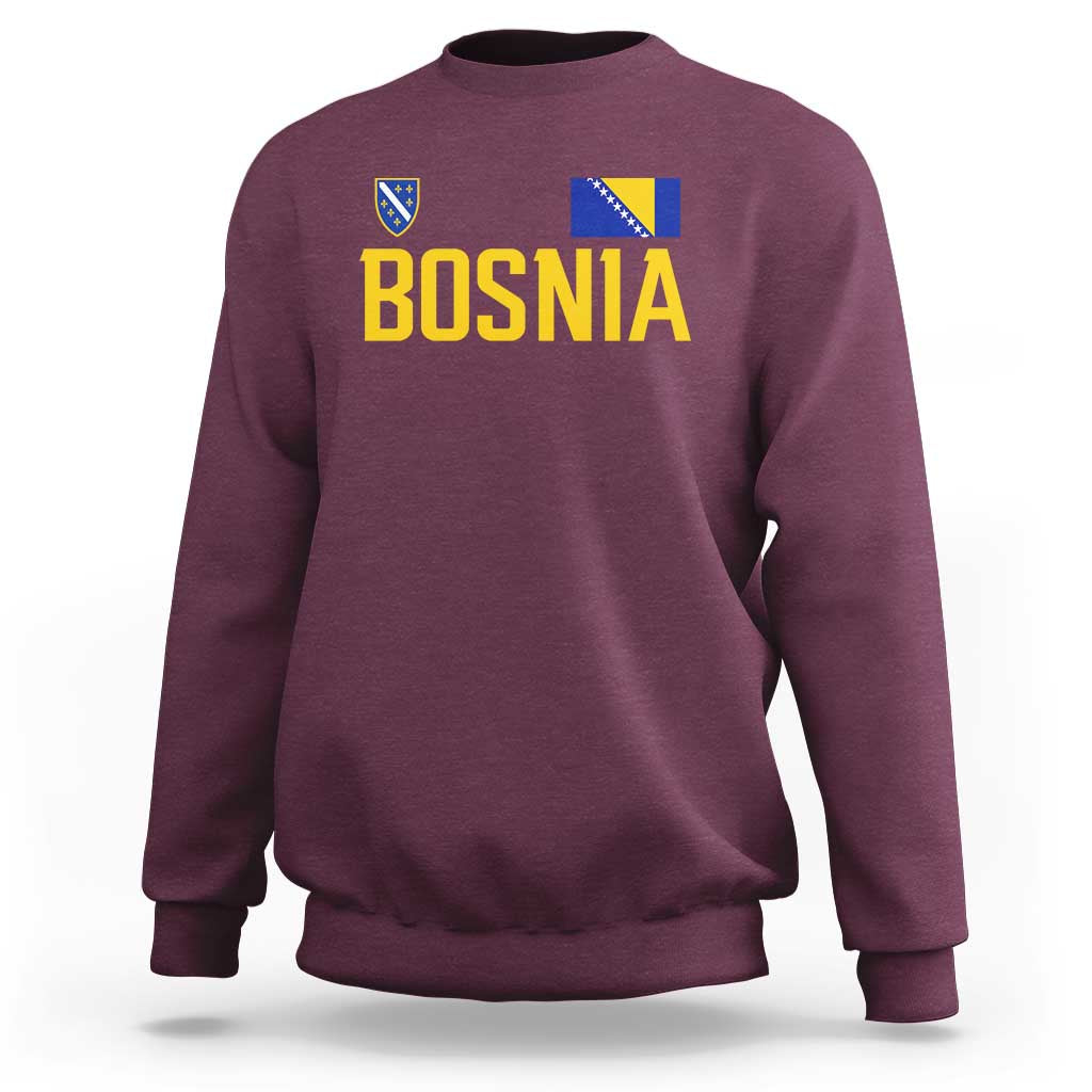 Bosnia and Herzegovina Pride Sweatshirt BiH Bosnian Flag Souvenirs