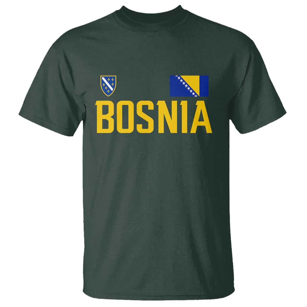 Bosnia and Herzegovina Pride T Shirt BiH Bosnian Flag Souvenirs