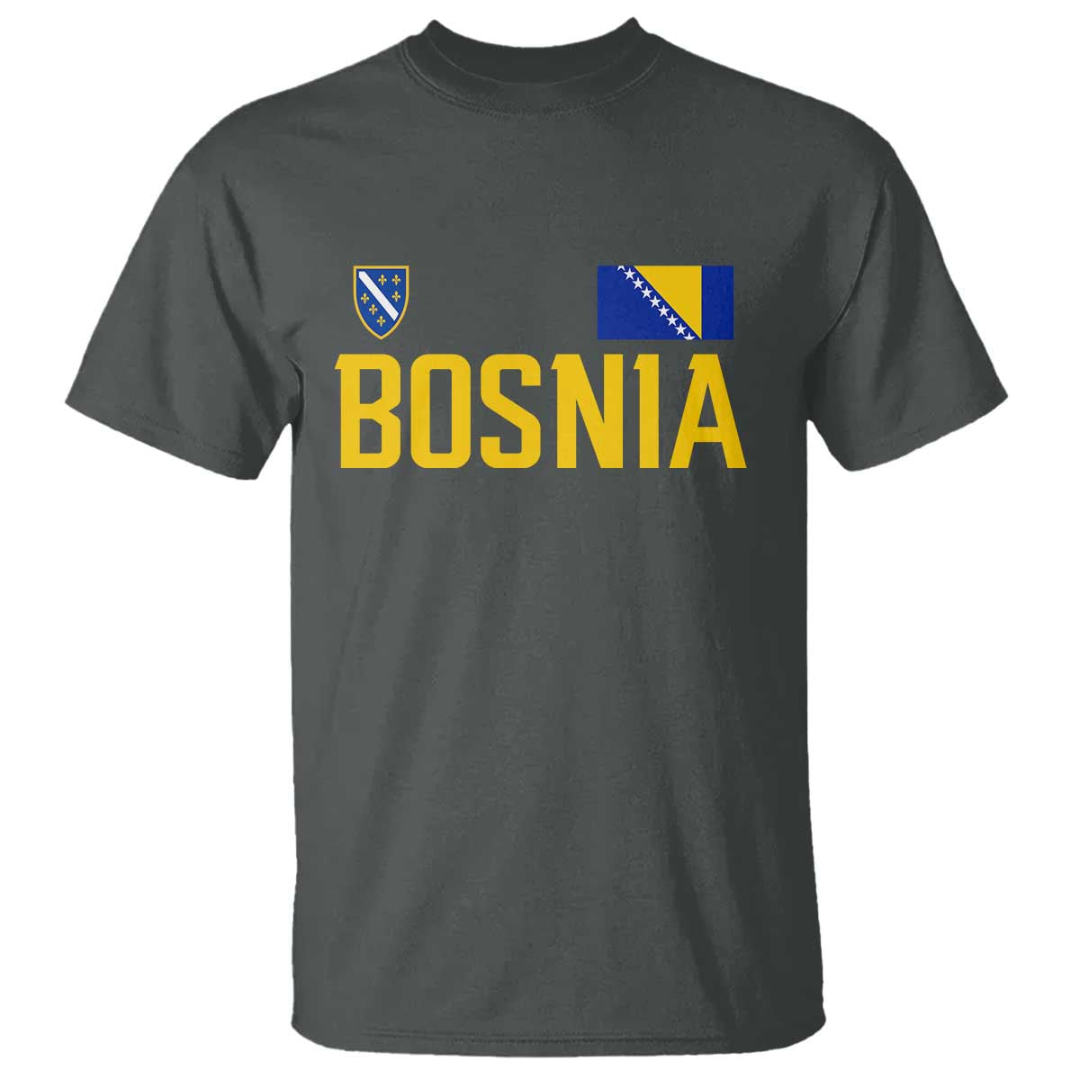 Bosnia and Herzegovina Pride T Shirt BiH Bosnian Flag Souvenirs