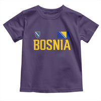 Bosnia and Herzegovina Pride Toddler T Shirt BiH Bosnian Flag Souvenirs