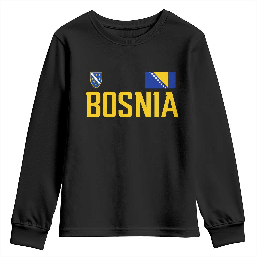 Bosnia and Herzegovina Pride Youth Sweatshirt BiH Bosnian Flag Souvenirs